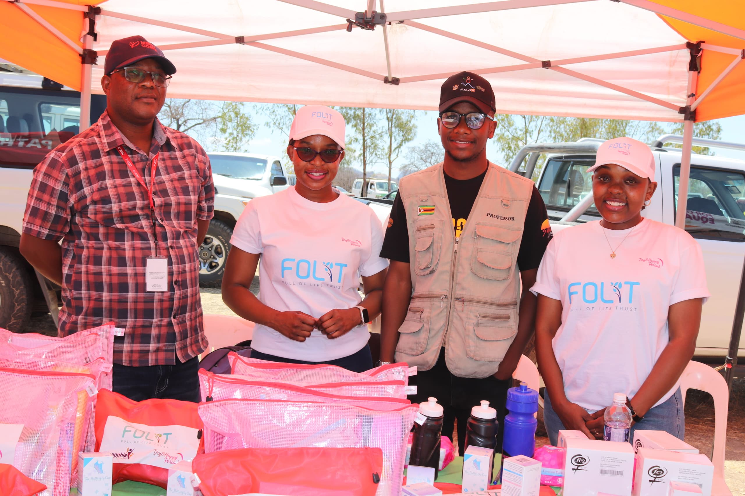 Dignity kits distribution