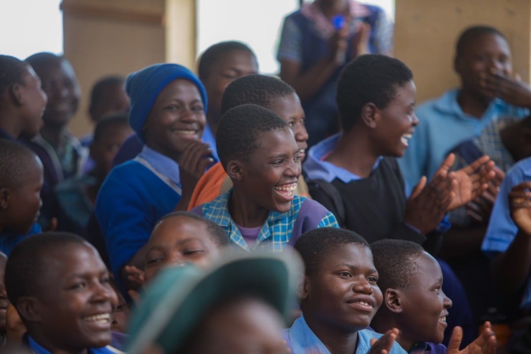 Happy program participants